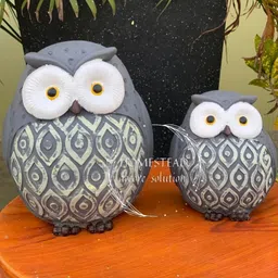 HOMESTEAD DECORE SOLUTION Unisex Multi Polyresin Showpieces-image-10