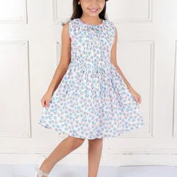 Ka-mee Floral Print Fit & Flare Dress-image-66