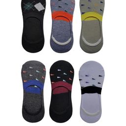 VOICI Unisex No Show Pair Of 6 Loafer Socks-image-91