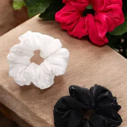 fabula Women Set of 3 Embellished Ponytail Holders-7