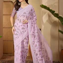 Sangria Floral Printed Saree-picture-14