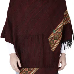 Wool Blend Poncho-image-14