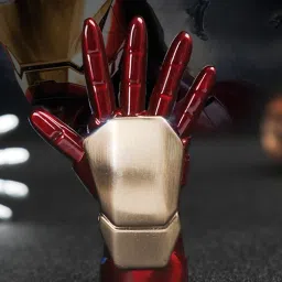 Explorer ™ Super Hero Of Avengers Iron Man Hand Metallic Rechargable Pocket Size Lighter || No Fuel | No Gas | Flameless Windproof | Marvel Character Iron man Power hand pocket Size lighter is Unique Design | Gifting Purpose For Cigarette Users & Friends Cigarette Lighter, USB Cable-image-27