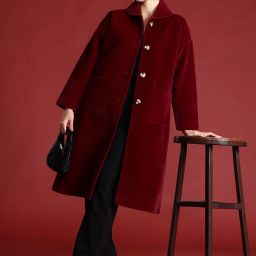Polyester Coat For Women-image-123