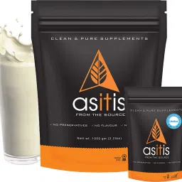 Whey Protein Concentrate 80% 1kg + Creatine monohydrate 100gms| Combo pack | Whey Protein-7