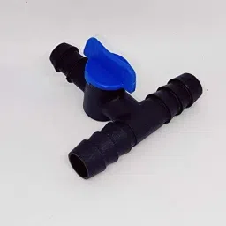 Drip Irrigation 16MM T Connector with Tap (Pack of 10) Drip Irrigation Kit-image-57