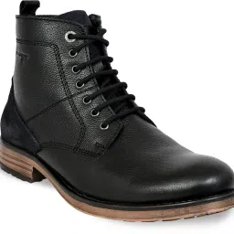 Genuine Premium Leather Luxury High-Top Ankle Boots For Men-image-68