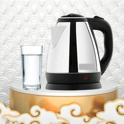 Electric Kettle with Stainless Steel Body, 1.5ltr for boiling Water,tea,EggsG431 Beverage Maker-image-71