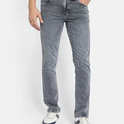 Octave Men Light Fade Stretchable Jeans-image-3