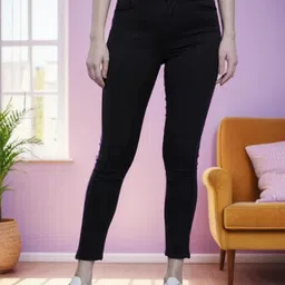 DressBerry Women Olive Jeans-image-99
