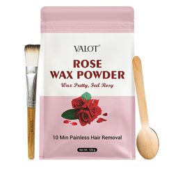 VALOT Rose Wax Powder For Instant Hair Removal - 120 g-8