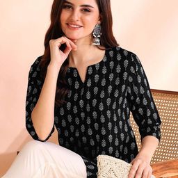 ANNSH APPAREL Print Top-picture-55