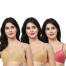 LILY Pack of 3 Full Coverage Heavily Padded Bra image 5