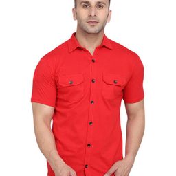 Blisstone Cotton Spread Collar Casual Shirt-image-46