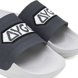 AYGO Men Self Design Sliders Flip Flops image 4