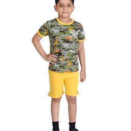 Clothe Funn Boys Printed T-shirt with Shorts-48