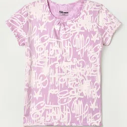 Fame Forever by Lifestyle Girls Printed Extended Sleeves T-shirt-image-98