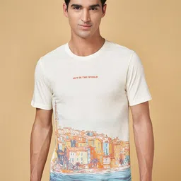 Street 808 by Pantaloons Men Printed T-shirt-picture-32