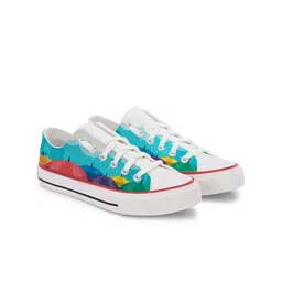 CROWCIA LONDON Women Colourblocked Sneakers-23