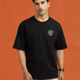 BDSQUARE Men Printed Applique T-shirt-image-85