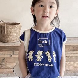 LULU & SKY Girls Graphic Printed Round Neck Cotton T-shirt-image-73