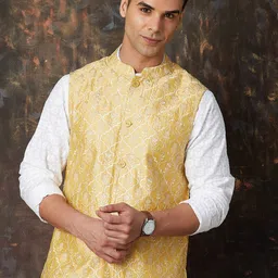 Melange by Lifestyle Men Geometric Tailored Jacket-picture-29