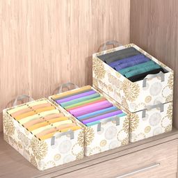Aura White Set of 4 Reusable Multi-Utility Organisers-image-43