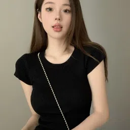 KPOP Women Cap Sleeves Top-image-84