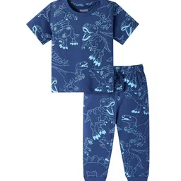 Honeyhap Boys Printed Night suit-image-81
