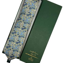The Tie Hub Men Floral Printed Skinny Tie-image-31