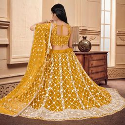 F Plus Fashion Multi Net Lehenga Choli image 3