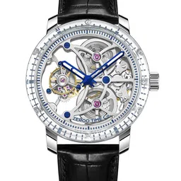 ZEROO Unisex Dial & Leather Straps Analogue Watch ZT005CSW-image-7