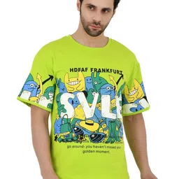SAGEWARE Graphic Printed Round Neck Cotton T-shirt-picture-32