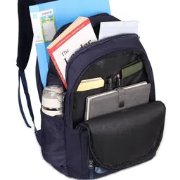 Priority Unisex Solid Typography Backpack image 4