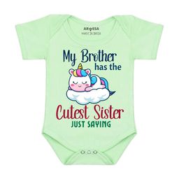 Arvesa Cutest Sister Printed Bodusuit-image-18