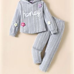 Hopscotch Girls Polyester Printed Clothing Set-picture-19