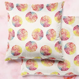 ArtzFolio Multicoloured Set of 2 Velvet Square Cushion Covers-image-54