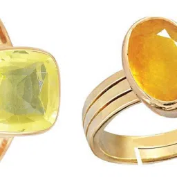 Gold Plated Good Luck Charm Fashion Finger Ring for Men and Women Stone, Stone Ring-image-42