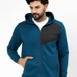 Kalt Men Colourblocked Sweatshirt-image-41
