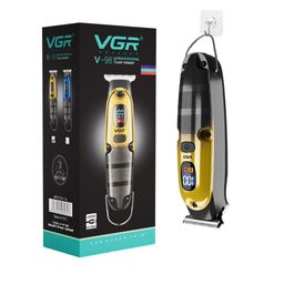 VGR V-981 Professional Hair Trimmer With 150 min Runtime & LED Display - Gold-25