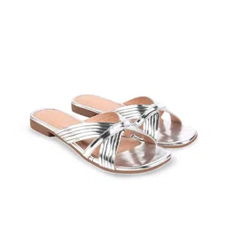 Shoetopia Women Embellished Party Open Toe Flats-49