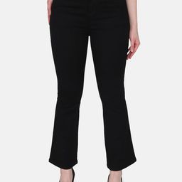 Albion By CnM Women Bootcut Low Distress Stretchable Jeans-image-15