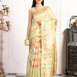 MIMOSA Woven Design Zari Banarasi Saree-picture-15