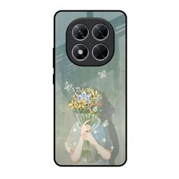 QRIOH FloraFacade Floral Printed Poco X7 5G Silicone Back Case-image-91