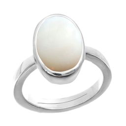 RRVGEM Men Opal Gemstone Ring-image-1
