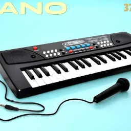 37-Key Musical Piano Keyboard with Microphone 430A1 Song Record Feaure_U708-picture-2
