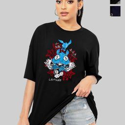 Leotude Women 2 Printed T-shirt-picture-3