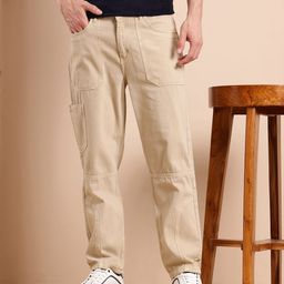 Mast & Harbour Men Relaxed Fit Carpenter Jeans-image-61