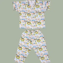 Yellow Bee Boys Printed Night suit-image-87