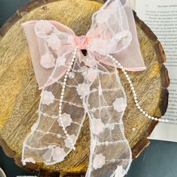 Radhya Accessories Women Flower Lace Tail Hair BowClip-image-97